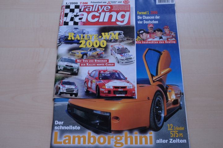 Deckblatt Rallye Racing (01/2000)